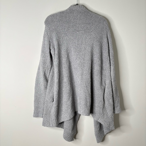 UGG Phoebe Wrap Cardigan Sweater Gray Open Front Soft Cozy Lounge Wear - Picture 4 of 6